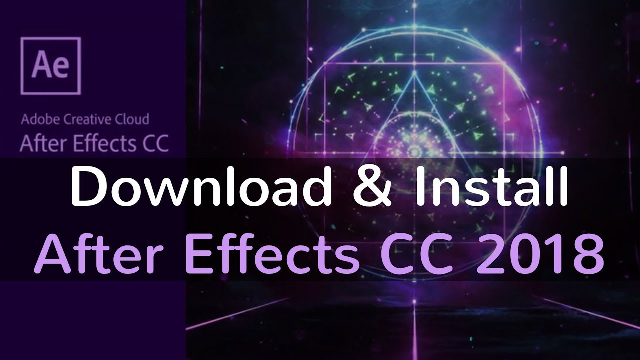 after effects cc 2018 download